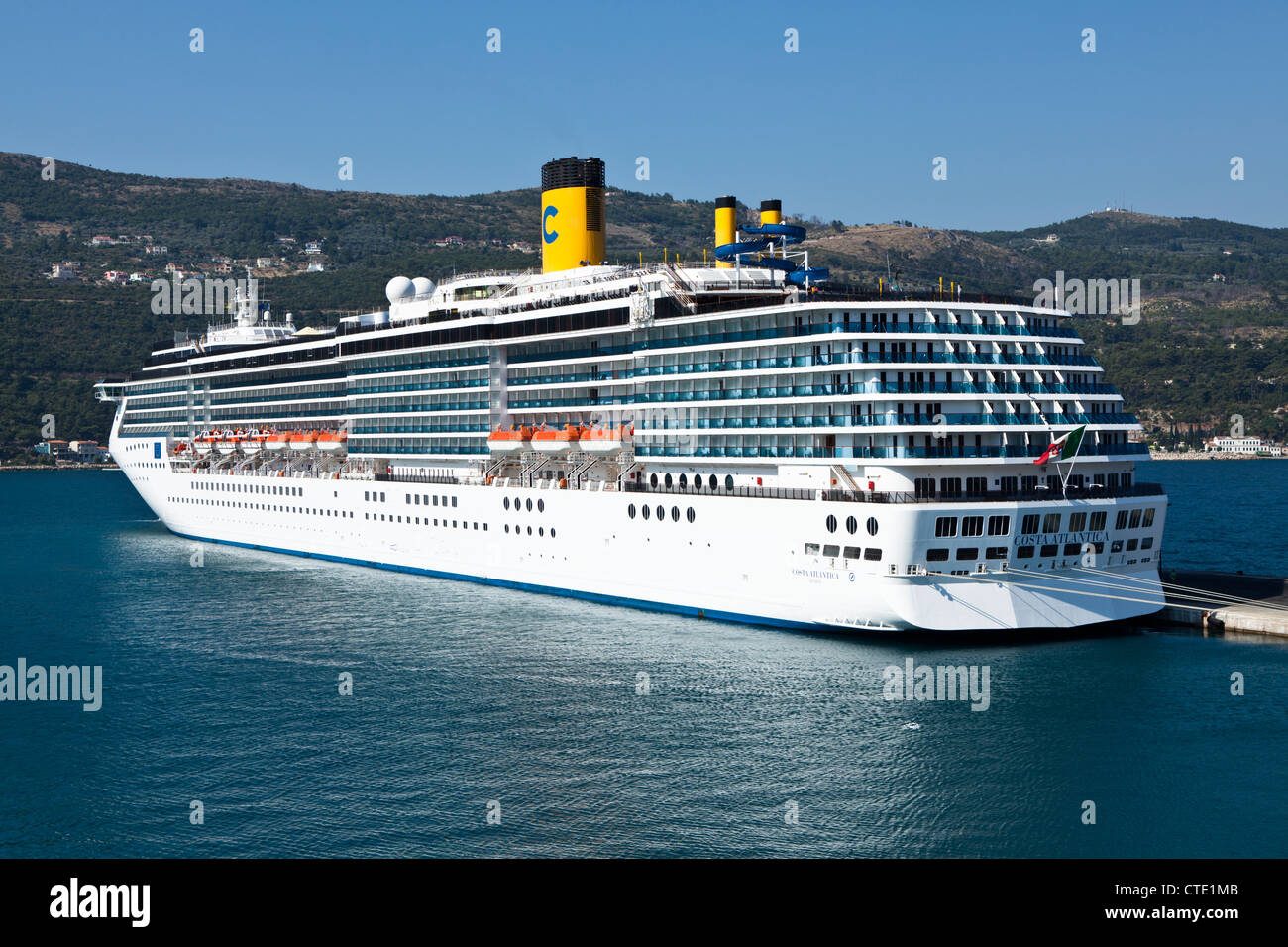 Greece costa cruise ship hi-res stock photography and images - Alamy