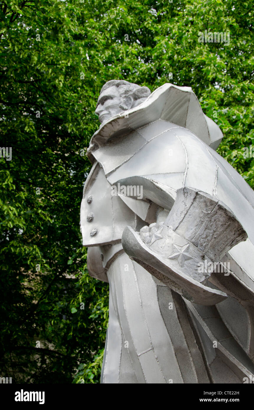 New York, Troy. "Uncle Sam" statue of Samuel Wilson. Troy is the