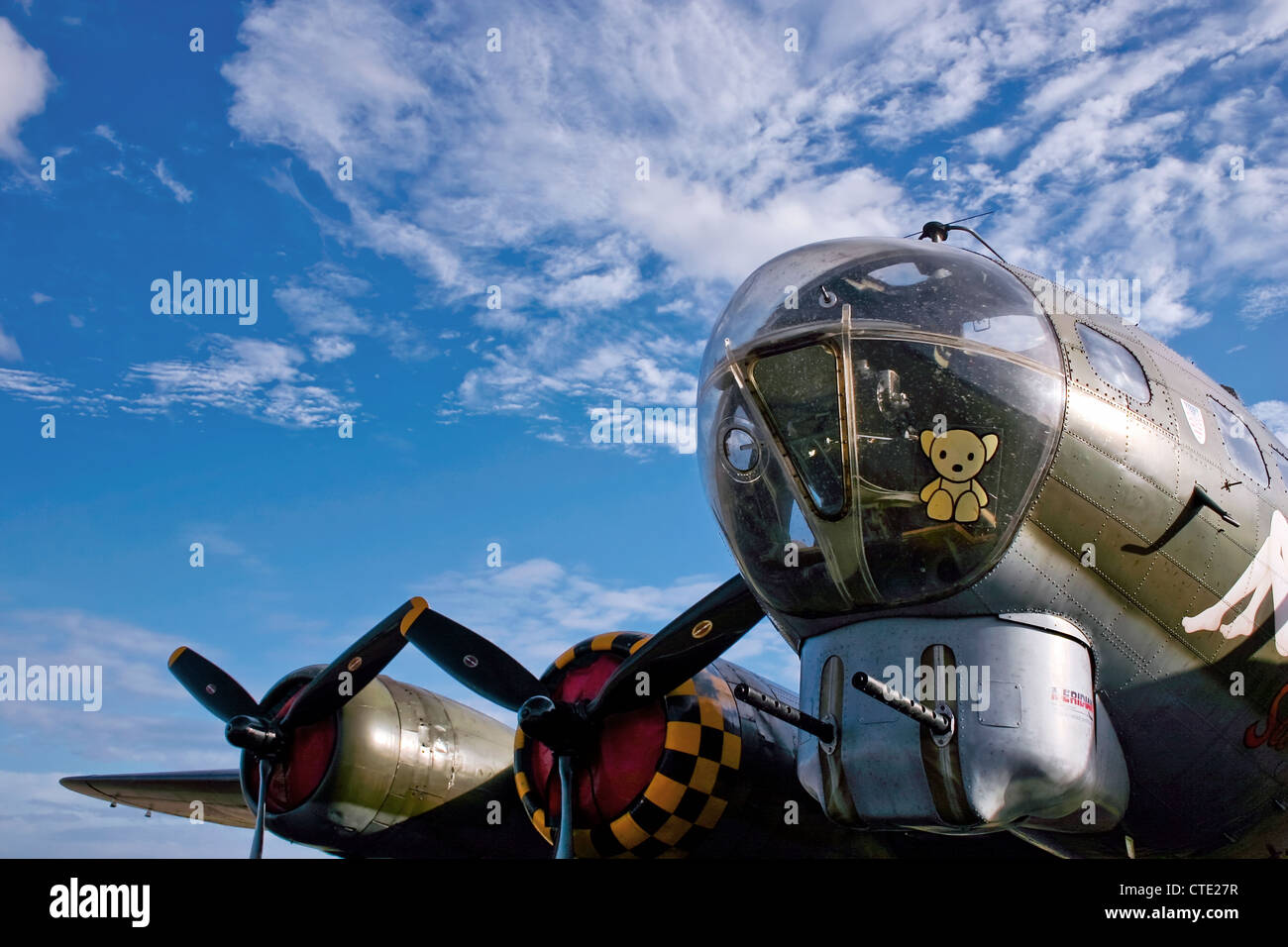 Sally B Flying Fortress Boeing B17G at Imperial War Museum Duxford ...