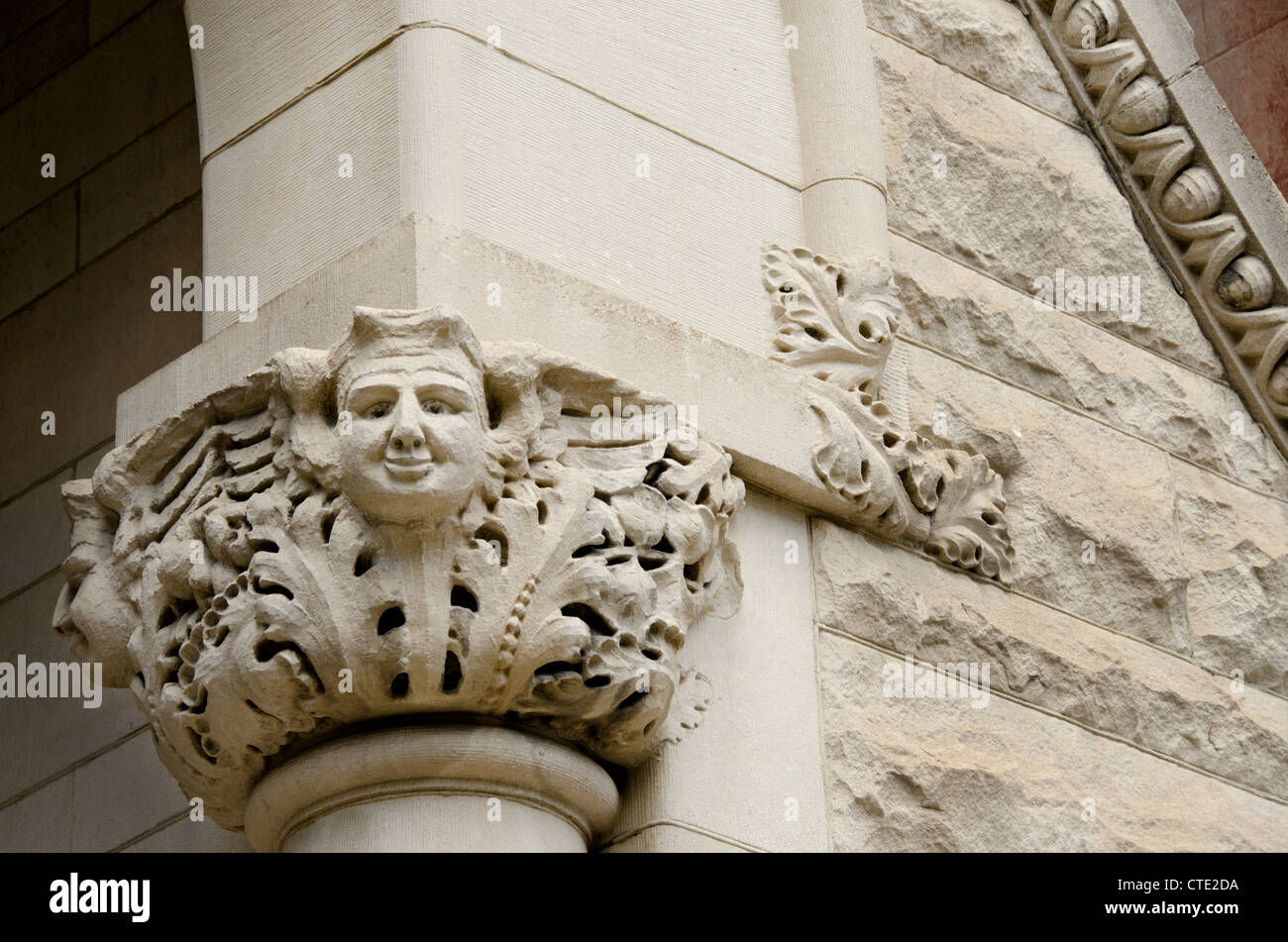 New York, Troy. Historic Paine Mansion Stock Photo Alamy