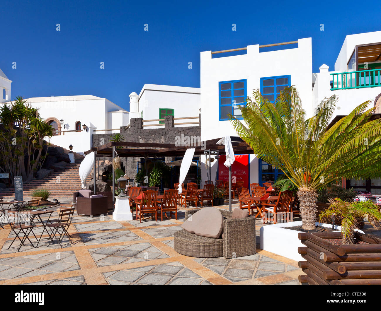 Marina Rubicon - Playa Blanca, Lanzarote, Canary Islands, Spain, Europe Stock Photo