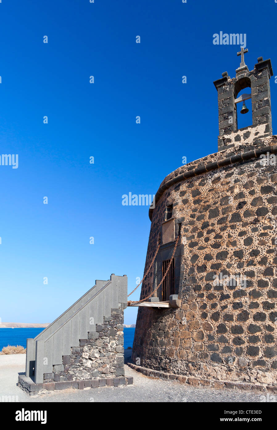 Castillo de las Coloradas - Playa Blanca, Lanzarote, Canary Islands, Spain, Europe Stock Photo