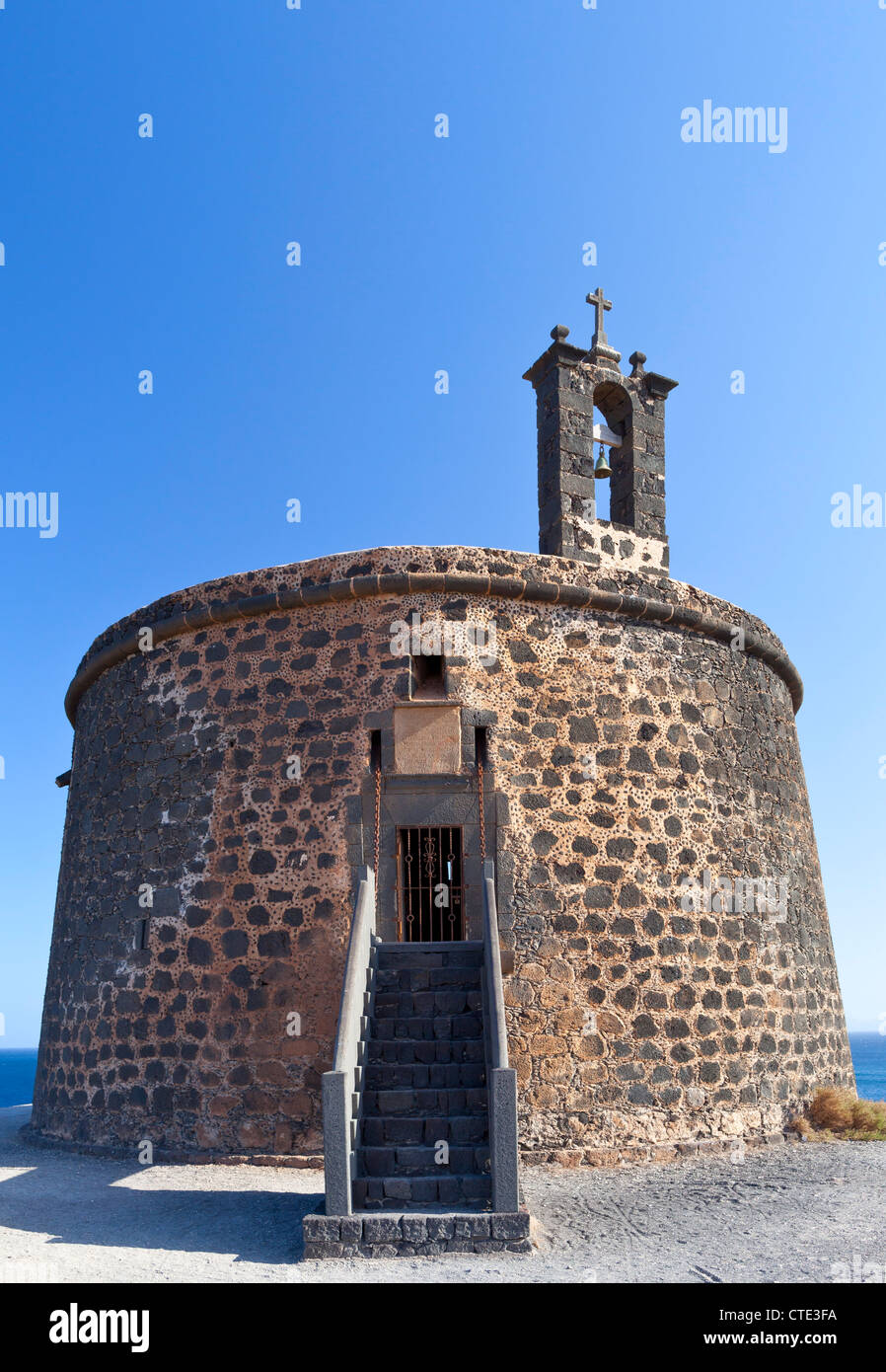 Castillo de las Coloradas - Playa Blanca, Lanzarote, Canary Islands, Spain, Europe Stock Photo