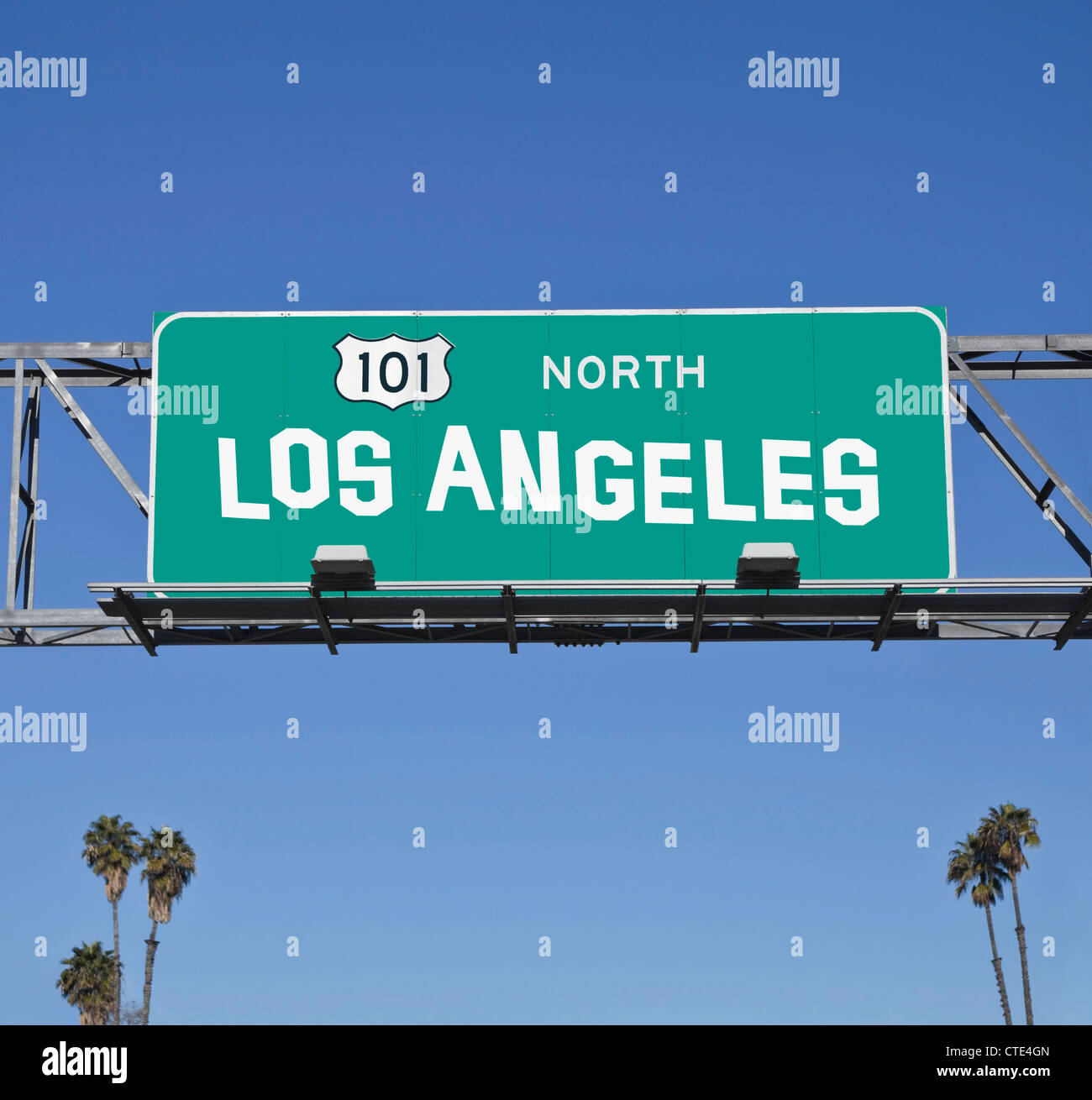 Los angeles lettering hi-res stock photography and images - Alamy