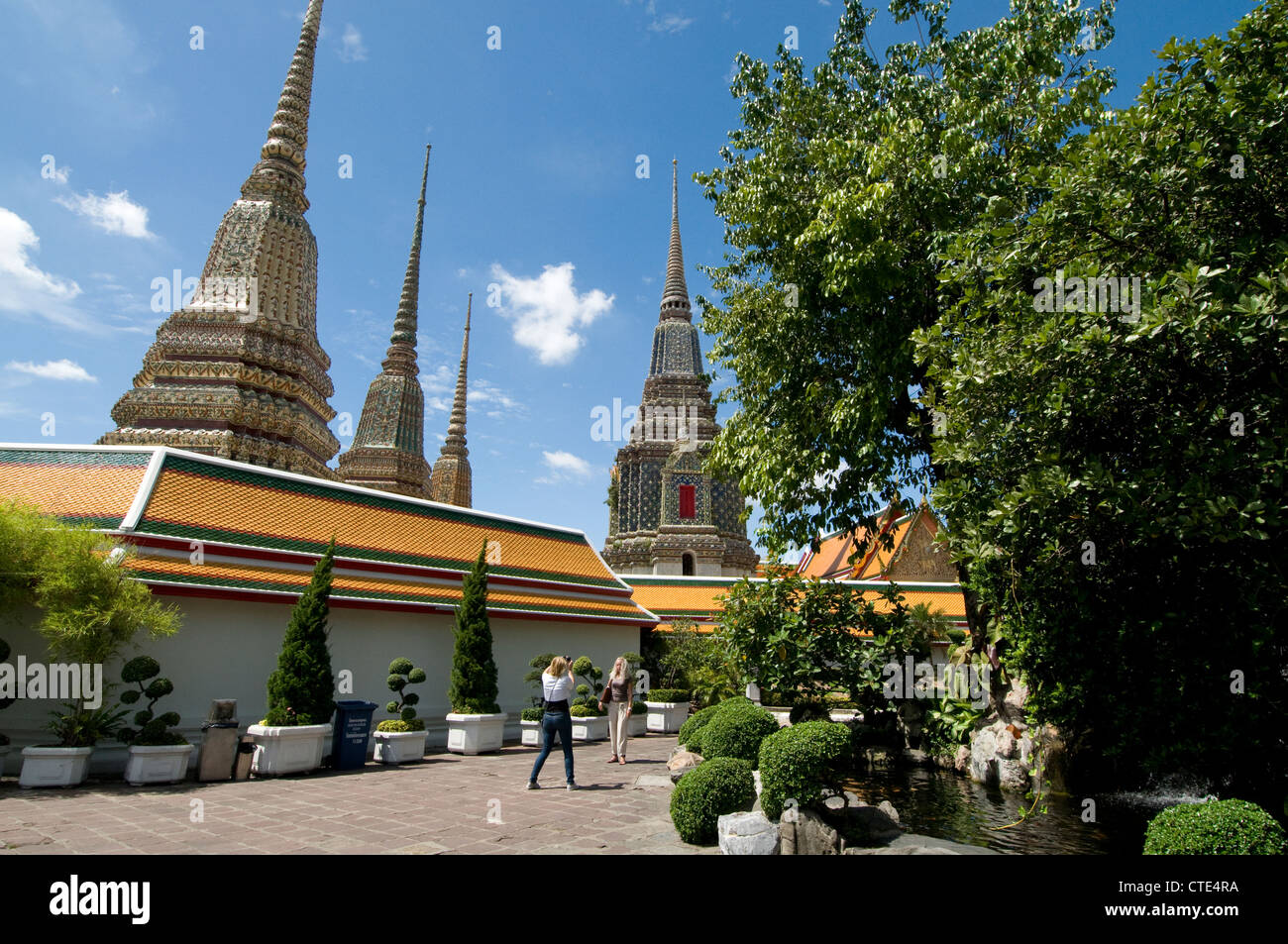 Wat Pho Temple in Bangkok, Thailand Stock Photo - Alamy