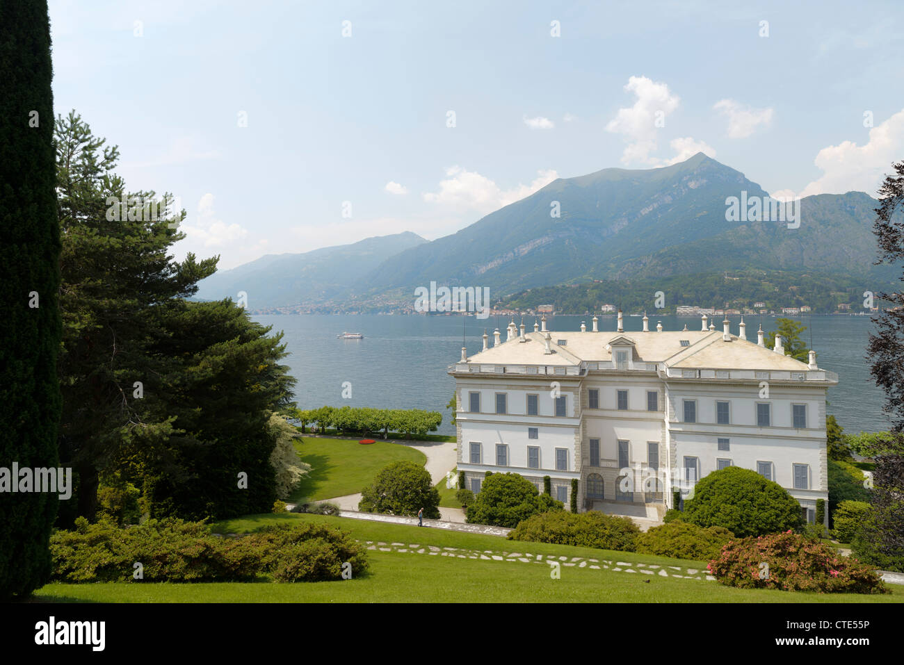 Villa Melzi,Bellagio,Lake Como,Italy,Europe Stock Photo