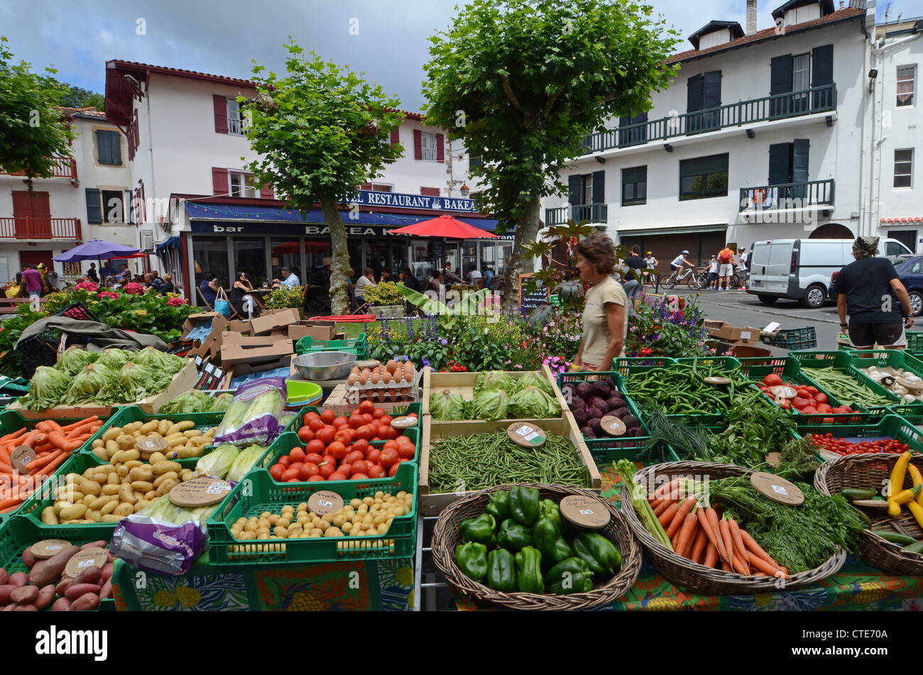 Saint Jean de Luz, France Stock Photo Alamy