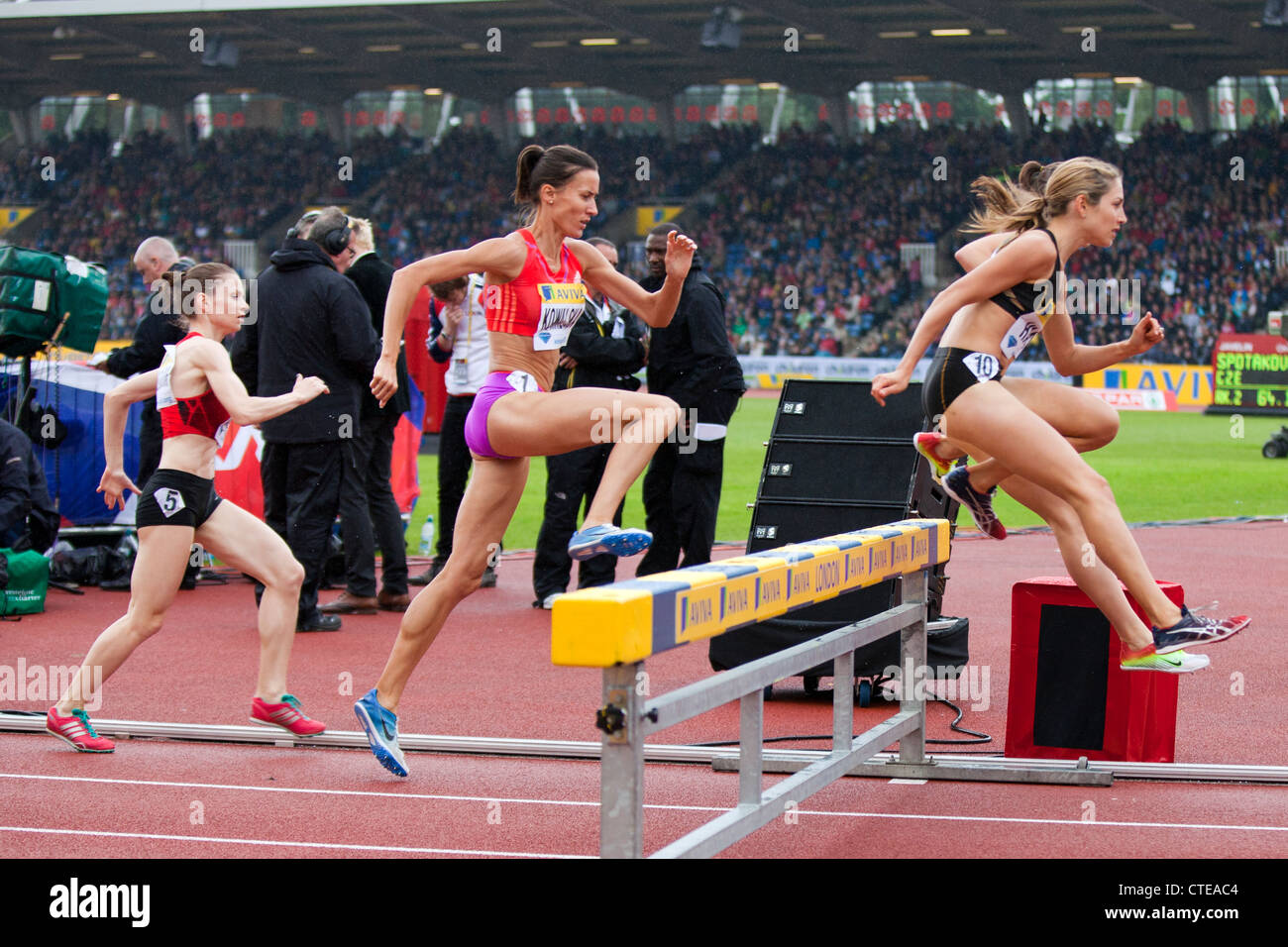 Women's 3000m Steeplechase, 14th Jul 2012 AVIVA London Athletics Grand