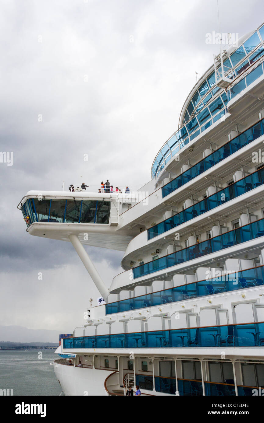 Bridge Of Princess Cruise Line Ship Golden Princess At Canada Place Cruise Ship Terminal At Vancouver Harbor Stock Photo Alamy