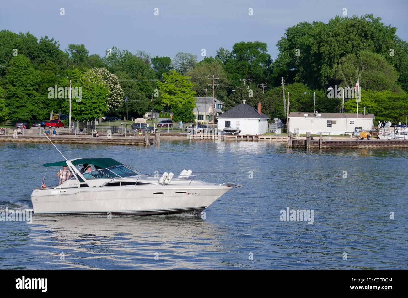 New York, Lake Ontario, Rochester. Port area & marina Stock Photo Alamy
