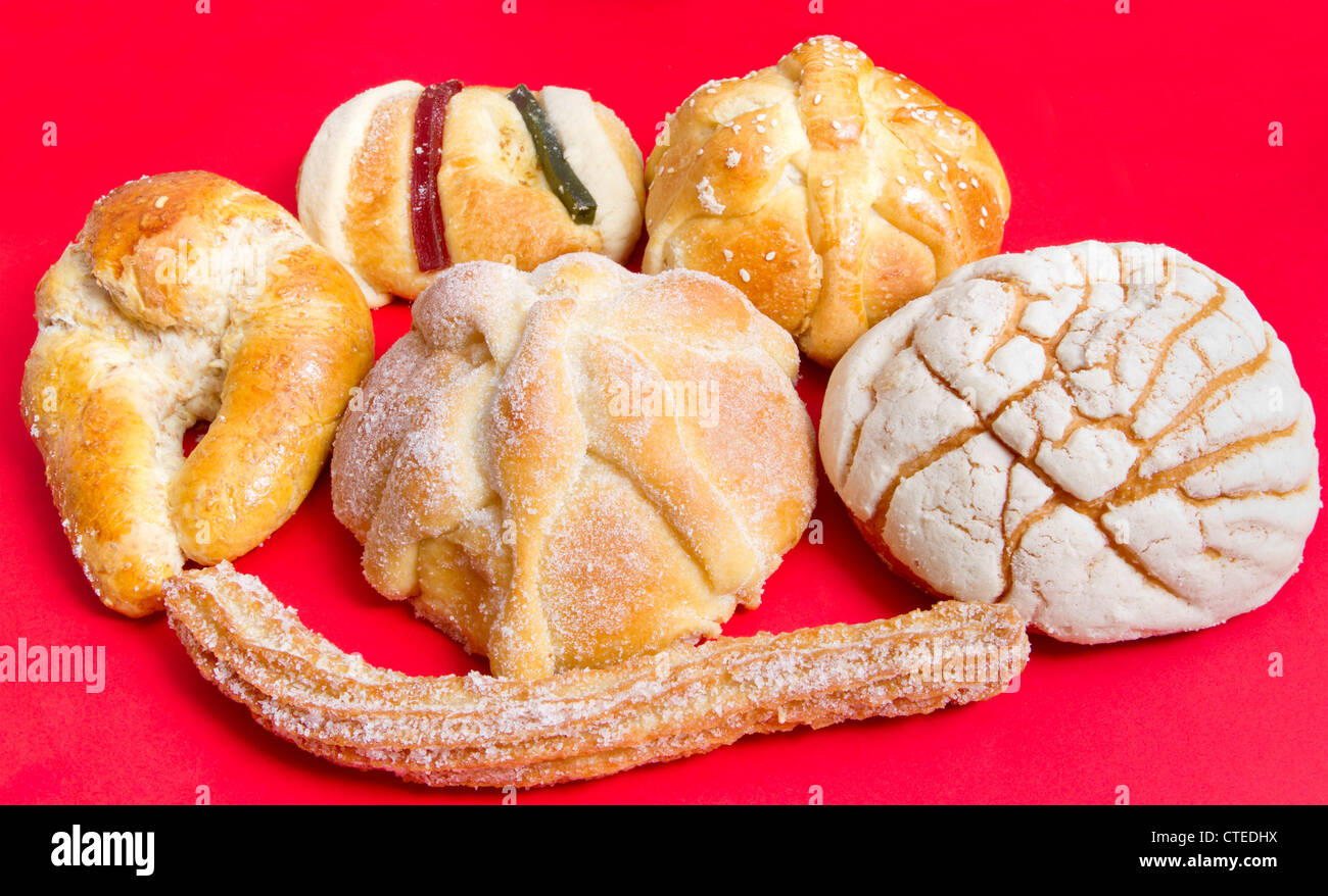 Mexican Traditional Sweet Bread Stock Photo Alamy