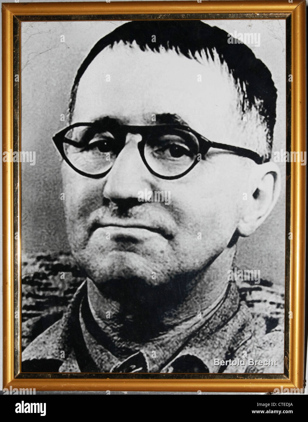 Bertolt Brecht was an influential German poet, playwright, and theatre director Stock Photo