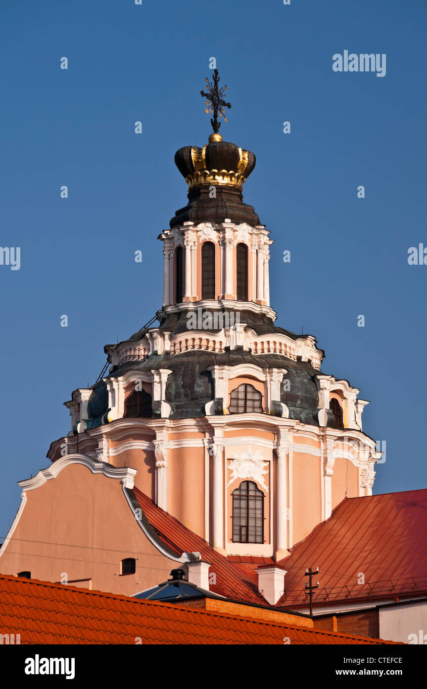 Jesuit Church of St Casimir Vilnius Lithuania Stock Photo Alamy