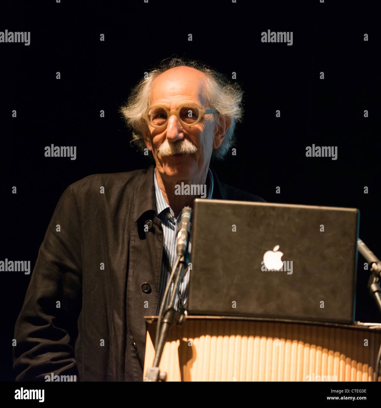 COLIN JACOBSON at The Eye, documentary photography festival, Aberystwyth Arts Centre, June 2012 Wales UK Stock Photo