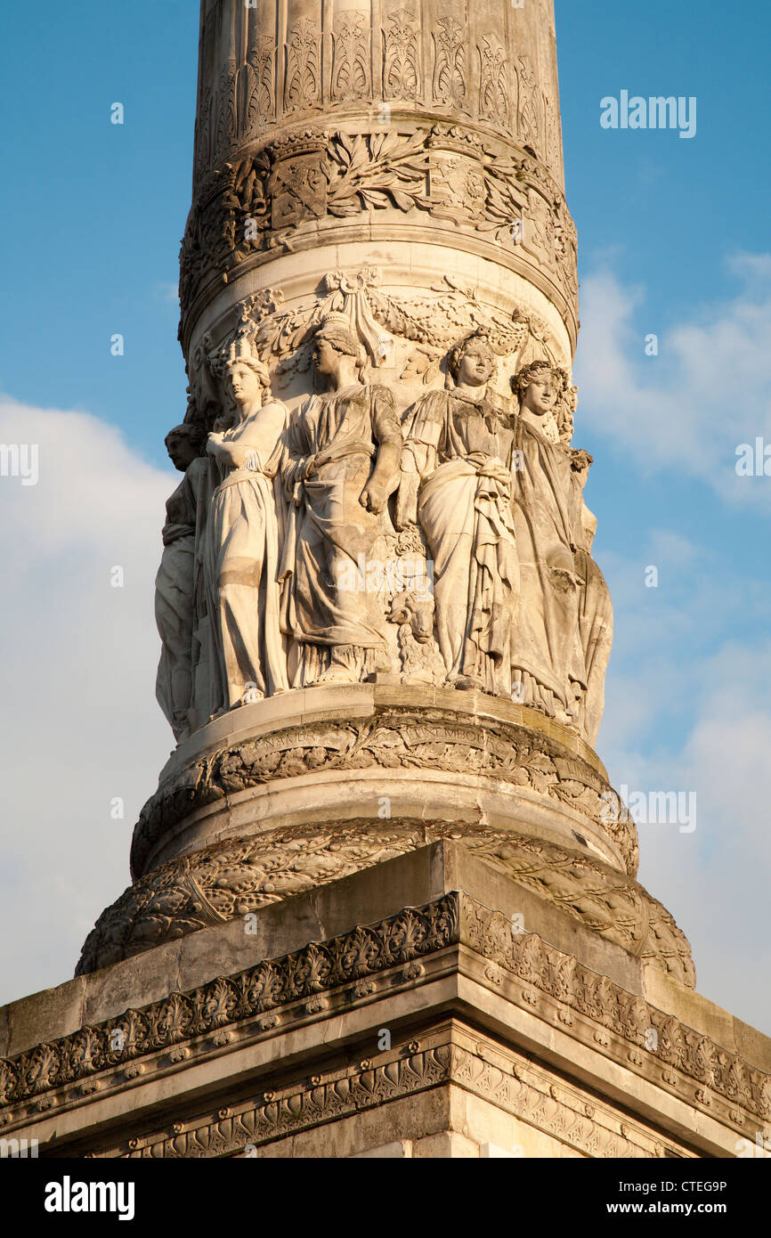 Brussels - Congress column in evening light Stock Photo