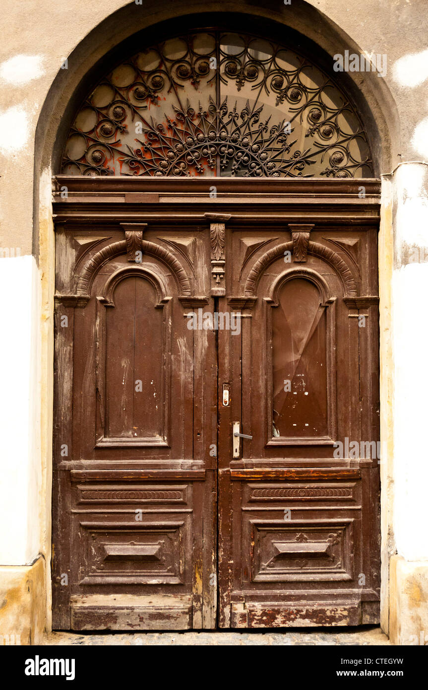 Classic Old Double Door Entrance Stock Photo 49493133 Alamy