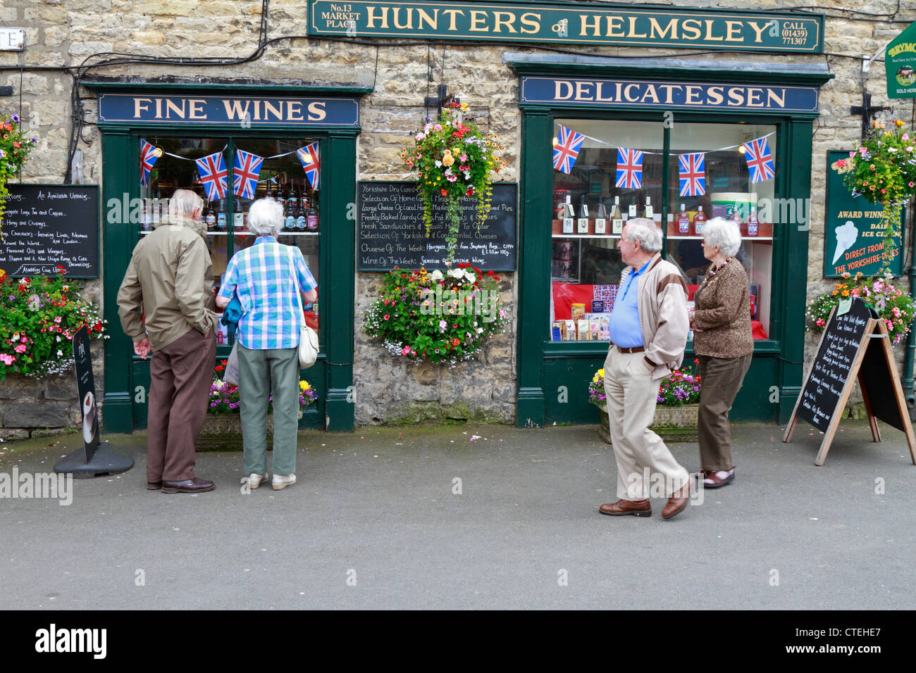 Hunters of Helmsley, delicatessen, food and fine wines emporium, Market