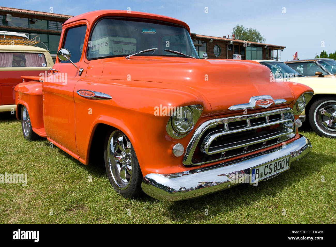 Small Truck Chevrolet 3100 Task Force Stock Photo
