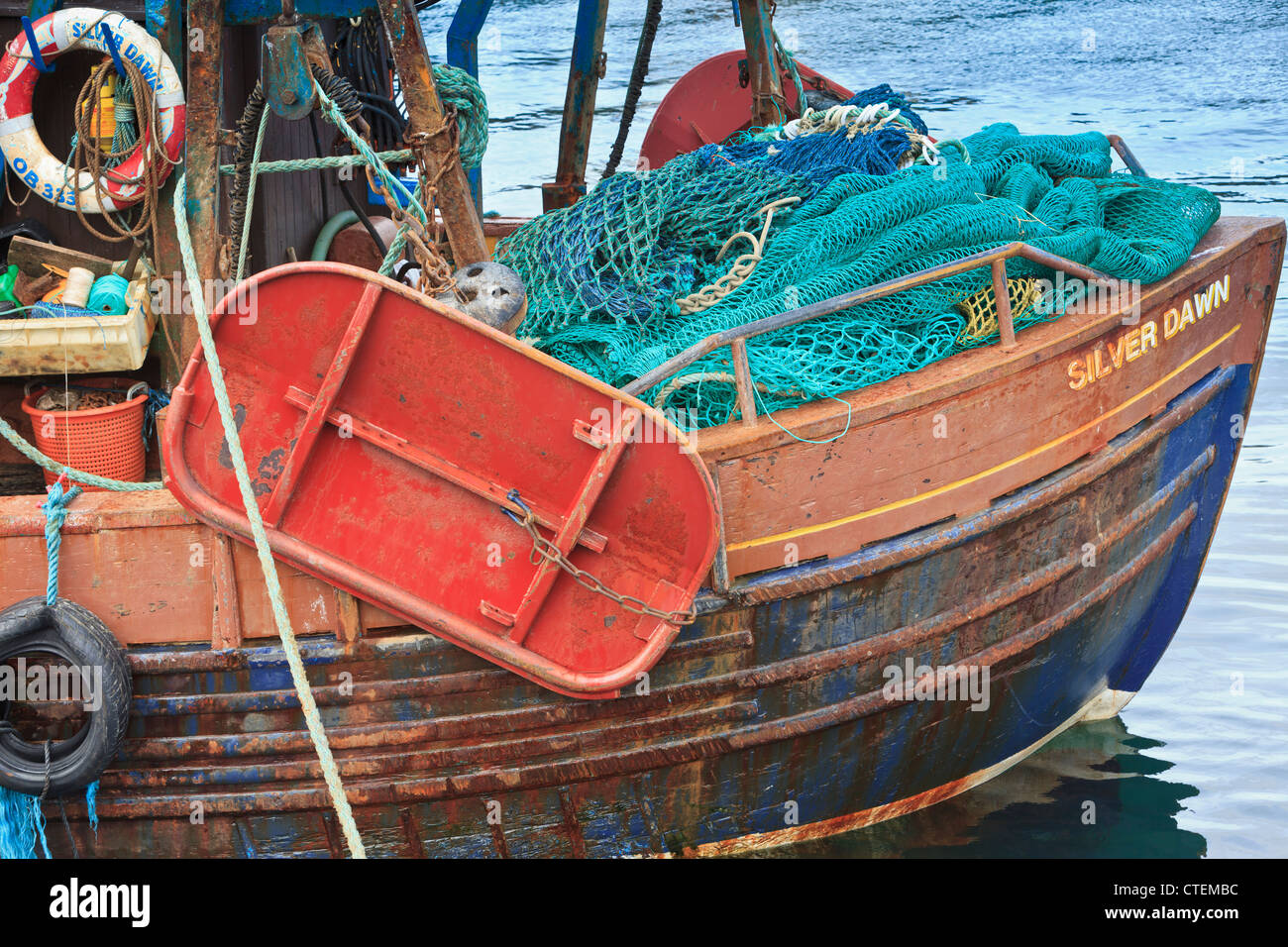 Stern of fishing boat hi-res stock photography and images - Alamy