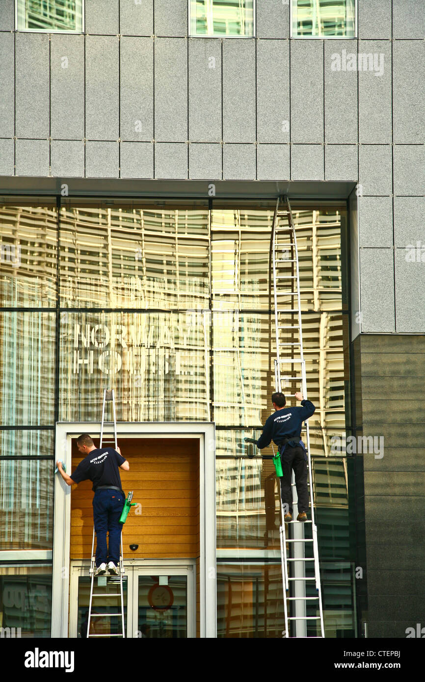 Scenes from Brussels in the Schuman area nearby the EU headquarter
