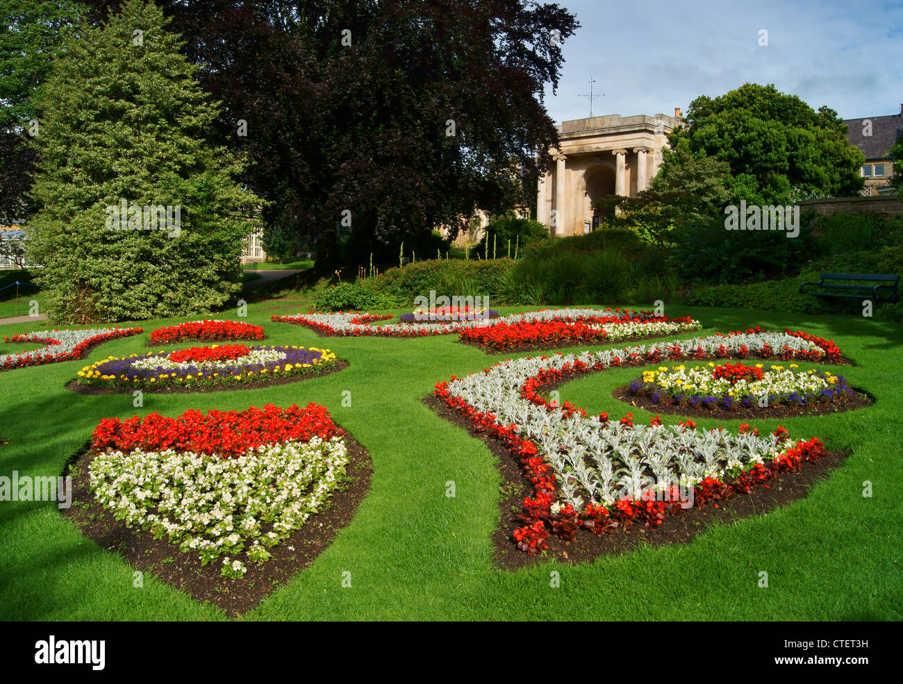 UK,South Yorkshire,Sheffield,Botanical Gardens,Victorian Garden and The