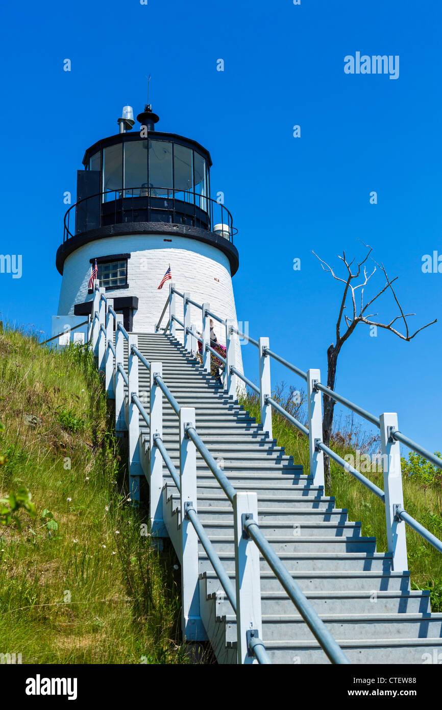 Owl's Head Light Station on St Peninsula, Knox County, Maine