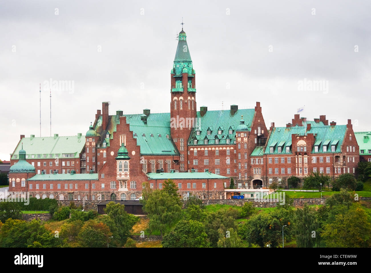 Danvikshem home for the care of the elderly, Stockholm, Sweden Stock