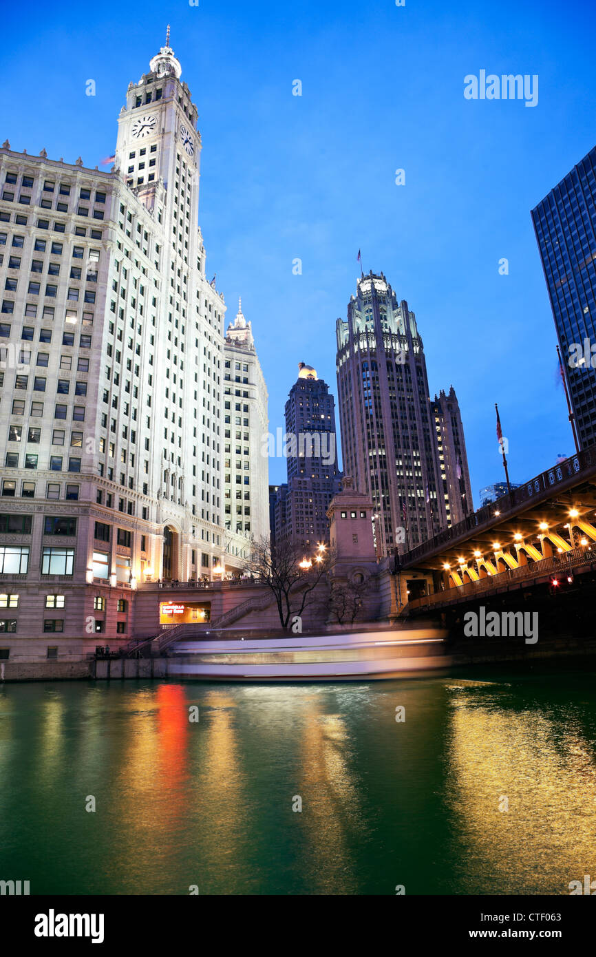 Chicago city view hi-res stock photography and images - Alamy