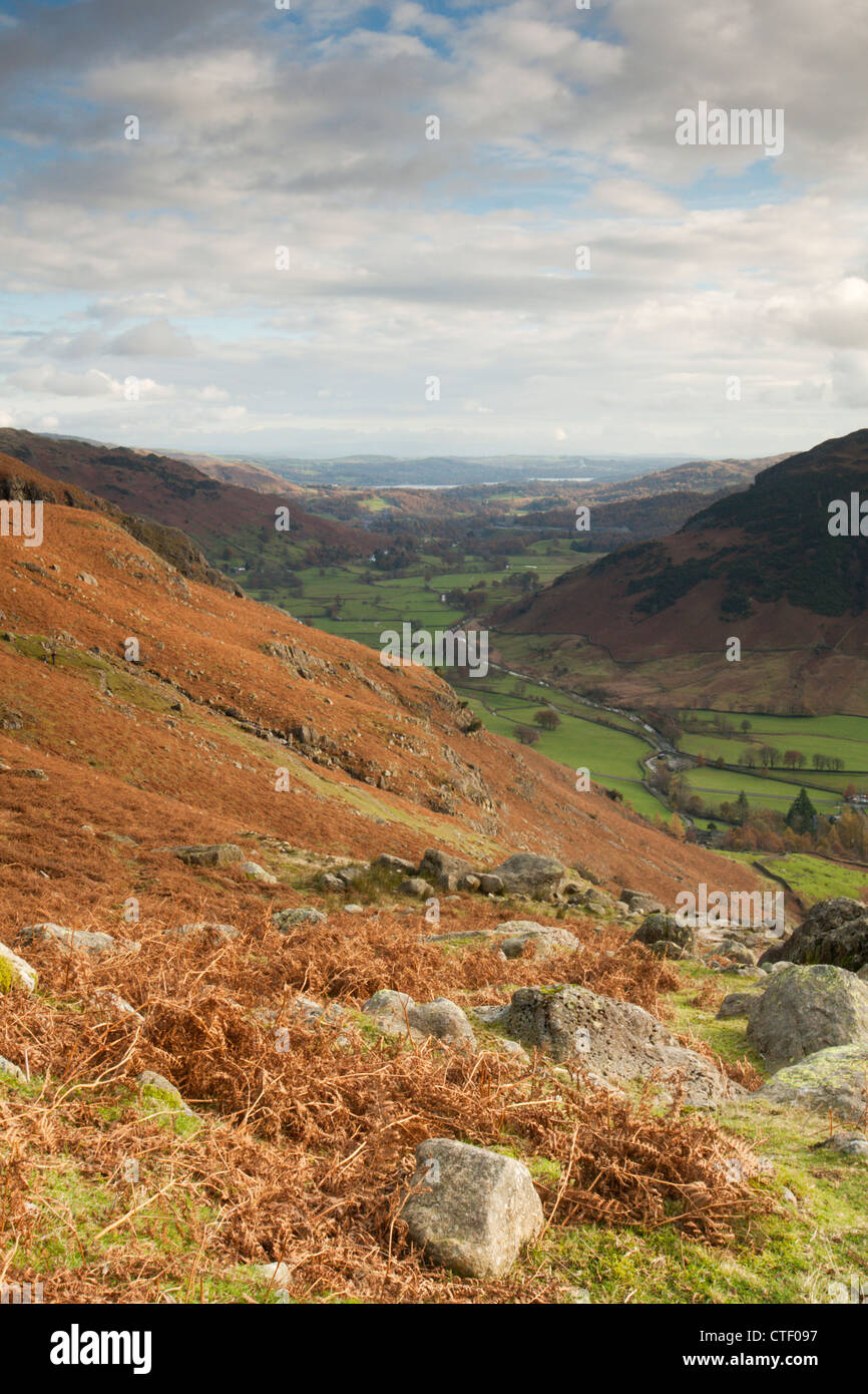 View from Harrison Stickle Stock Photo