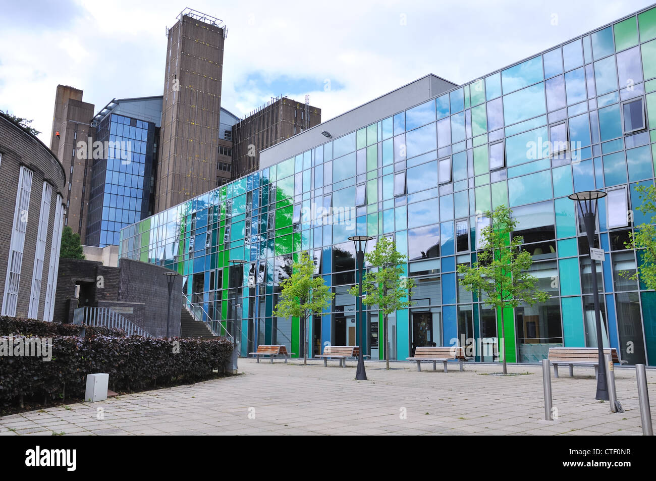 The Fraser building on Glasgow University campus Stock Photo