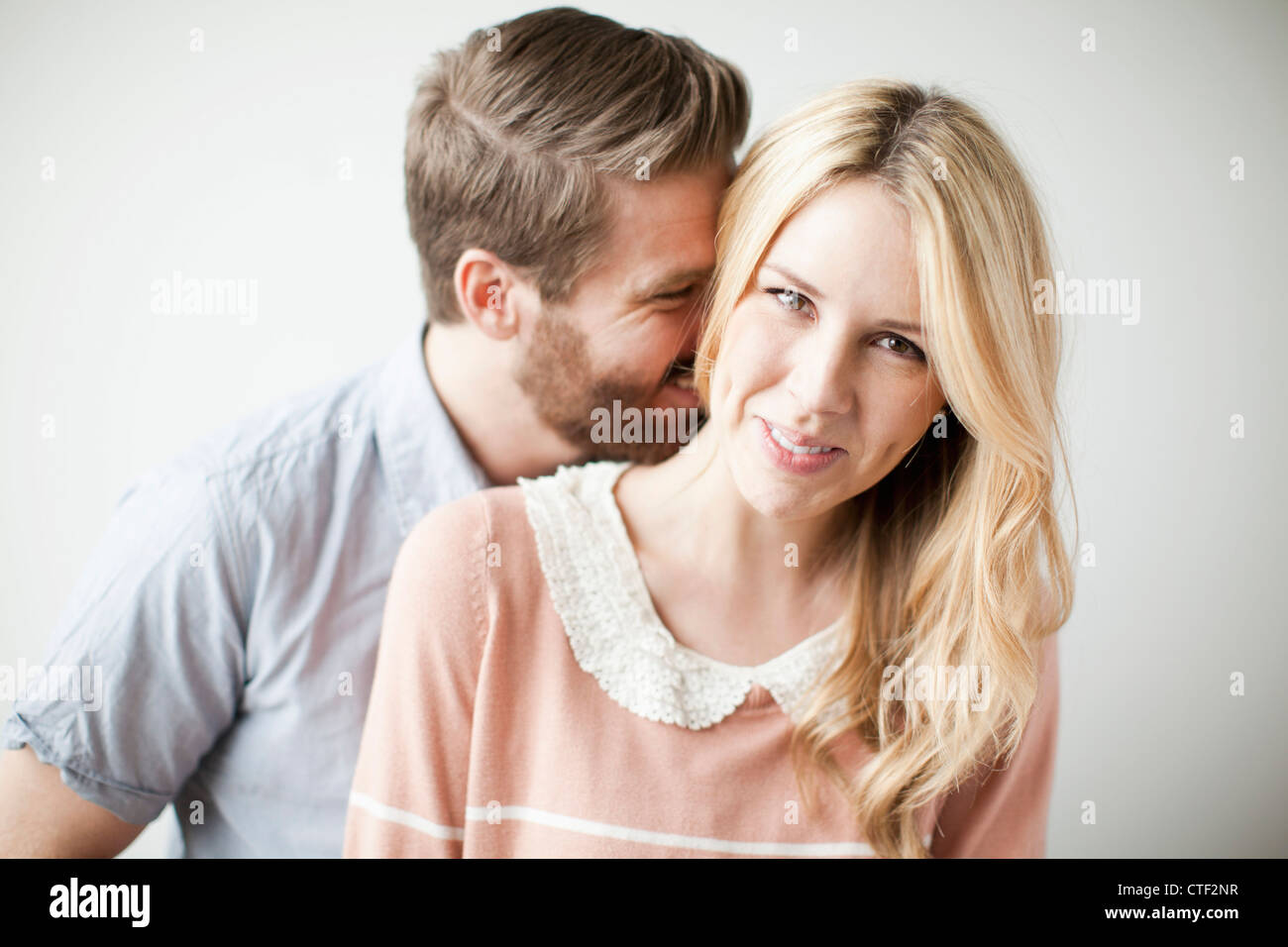 Studio shot happy young hi-res stock photography and images - Alamy