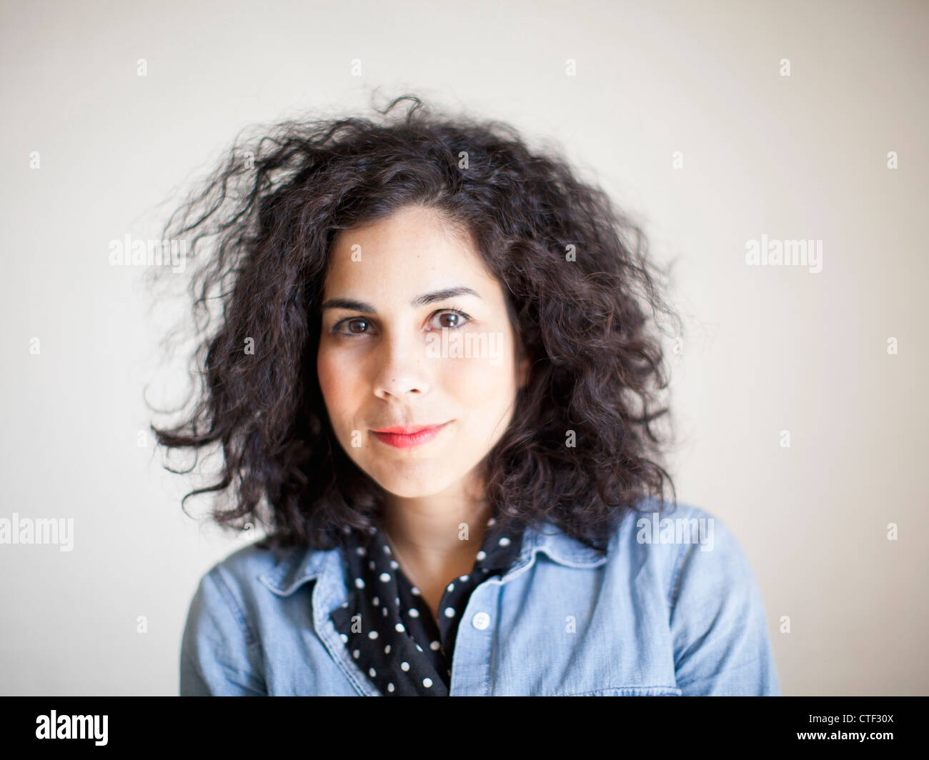 Beautiful latin woman portrait hi-res stock photography and images - Alamy