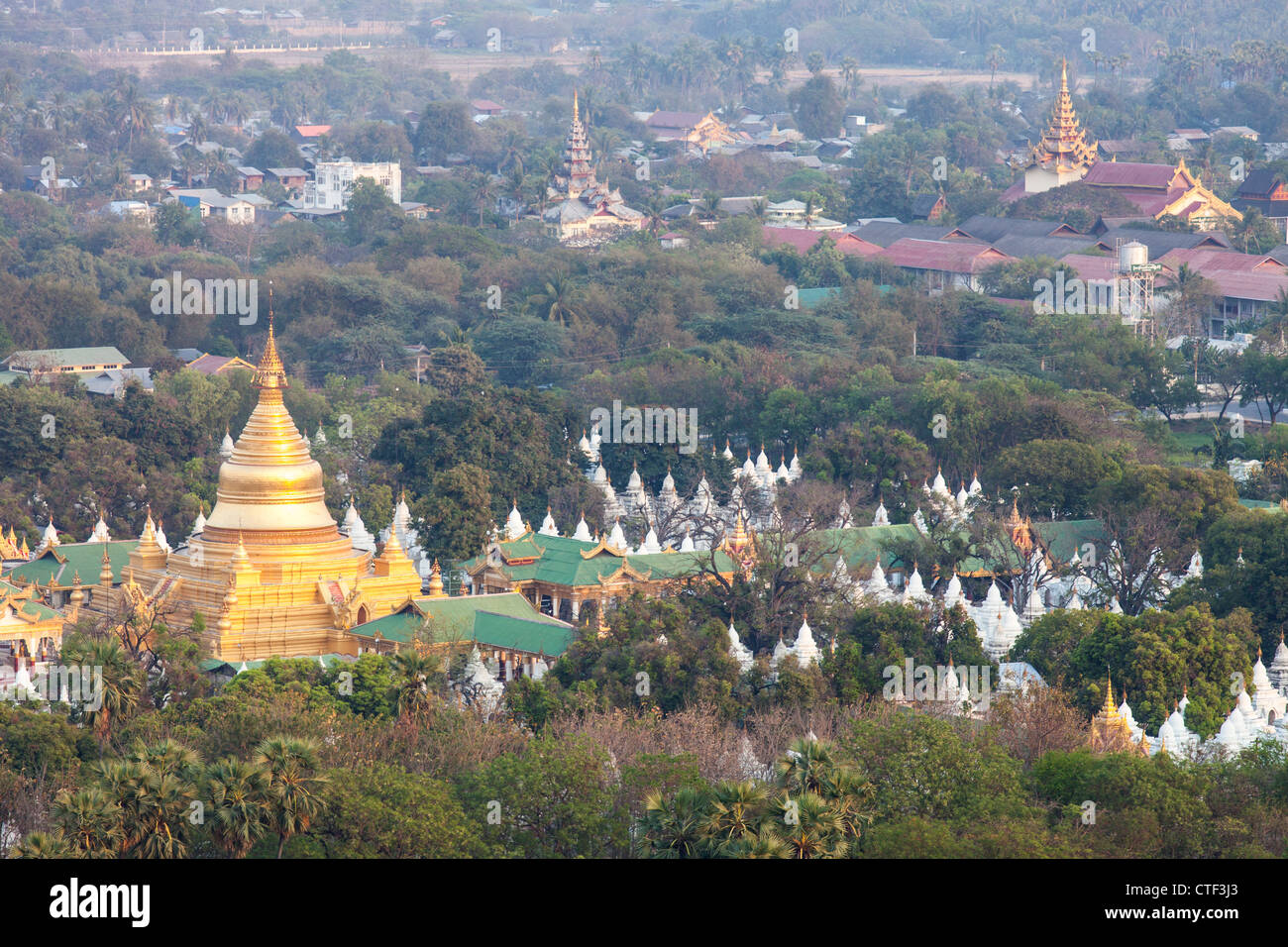 Sandamuni Paya Buddhist Temple in Mandalay Myanmar Stock Photo