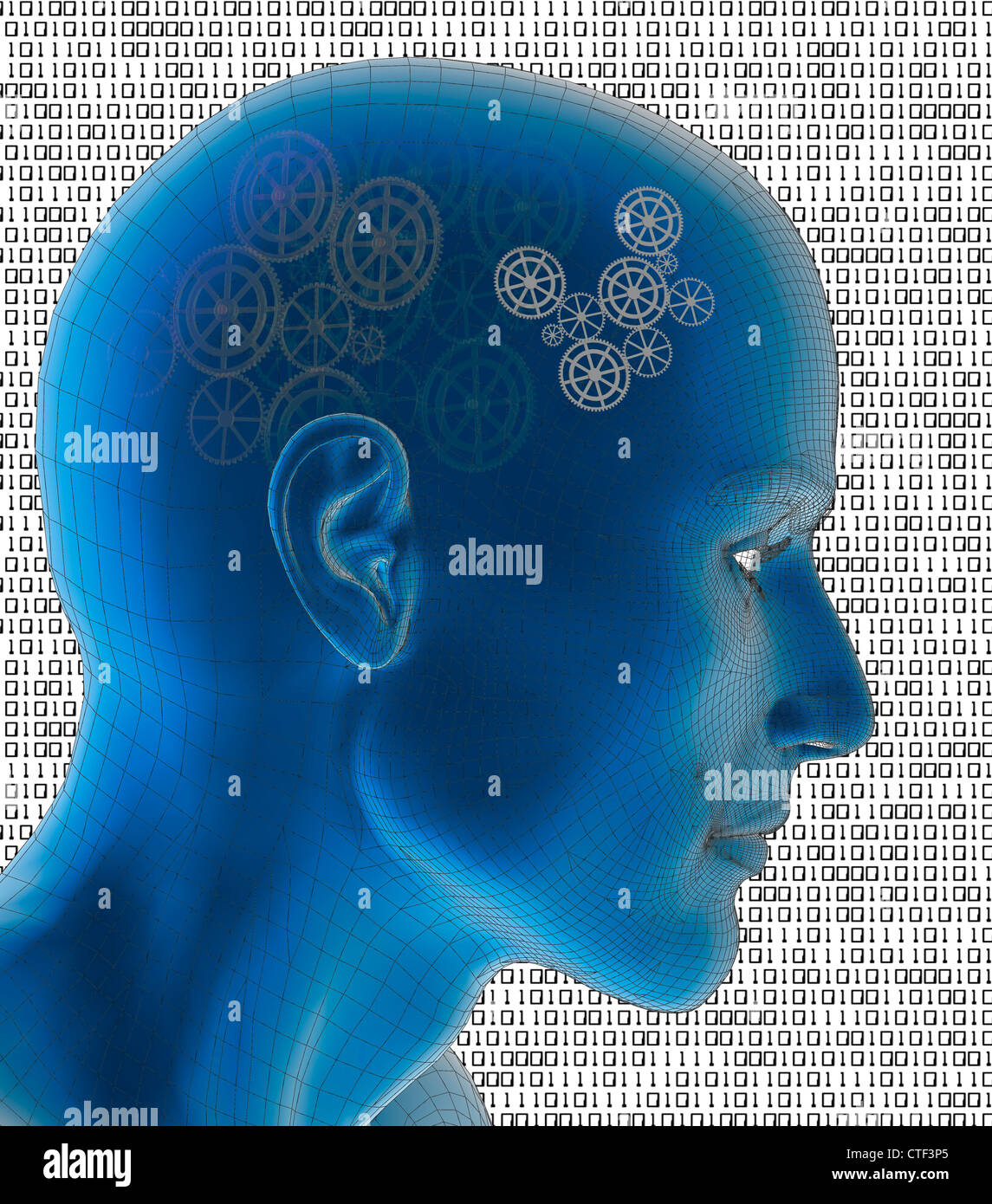 Conceptual image of human brain Stock Photo - Alamy