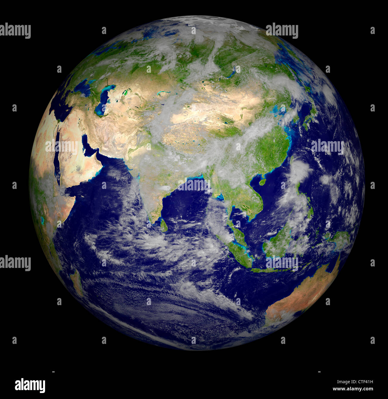 Earth globe and asia hi-res stock photography and images - Alamy