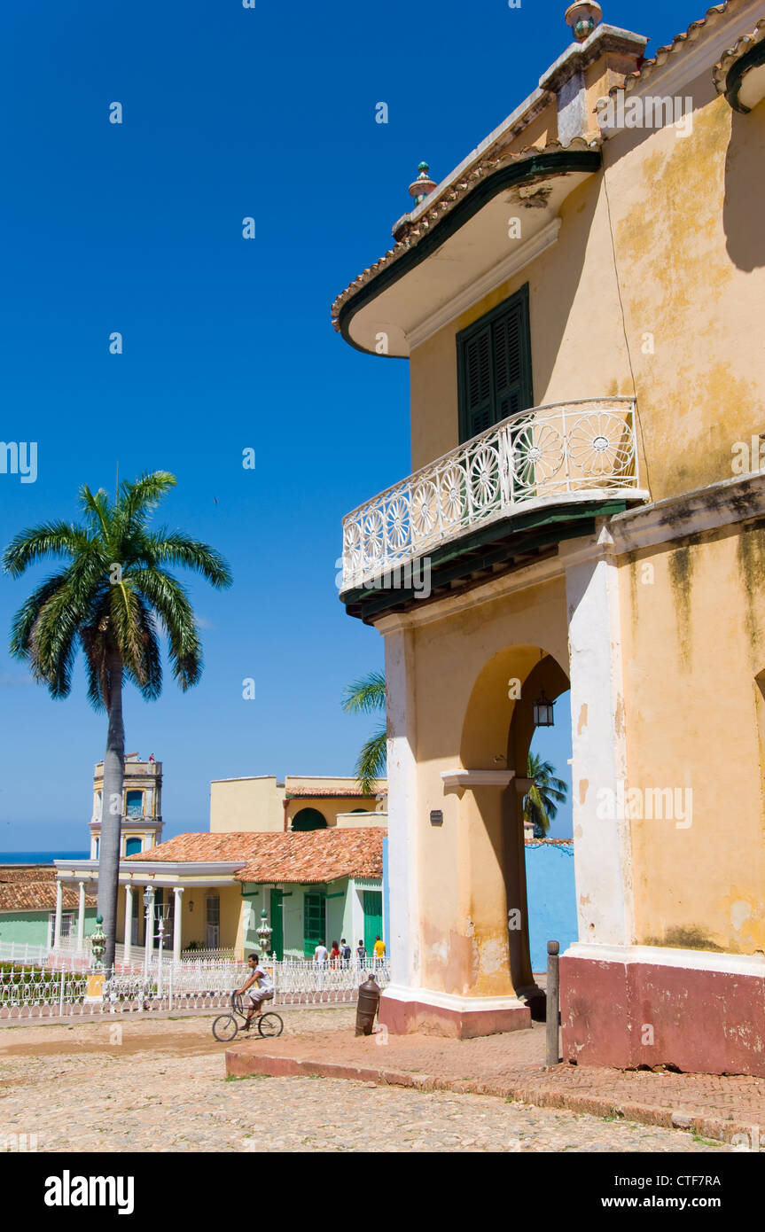 Colonial Building, Trinidad, Cuba Stock Photo