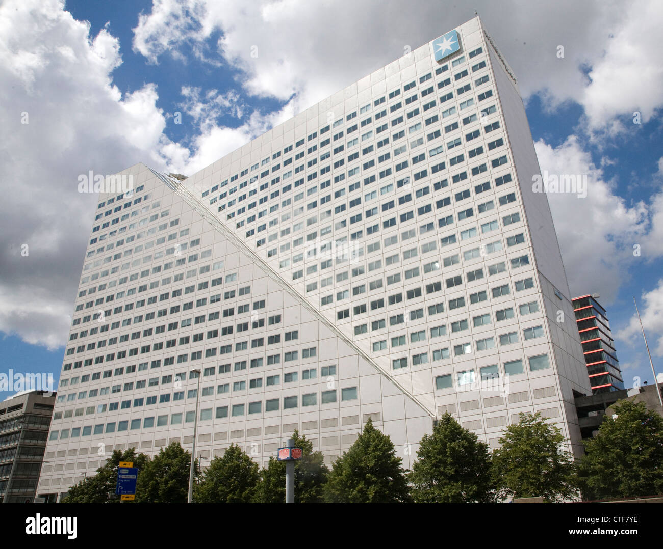 Willemswerf Nedlloyd shipping company building, Rotterdam, Netherlands Stock Photo