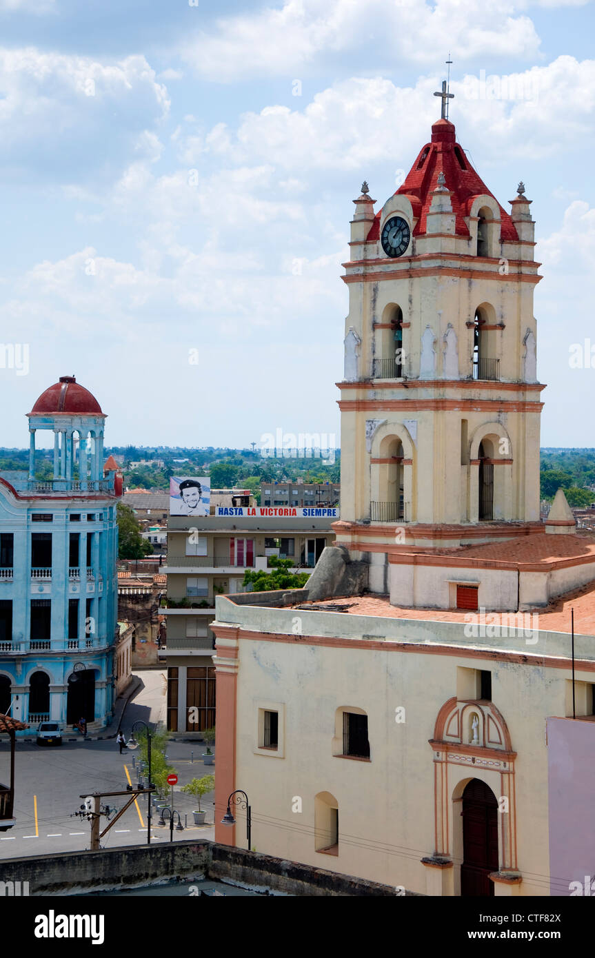 Panoramic view of Camagüey, Camagüey, Cuba Stock Photo