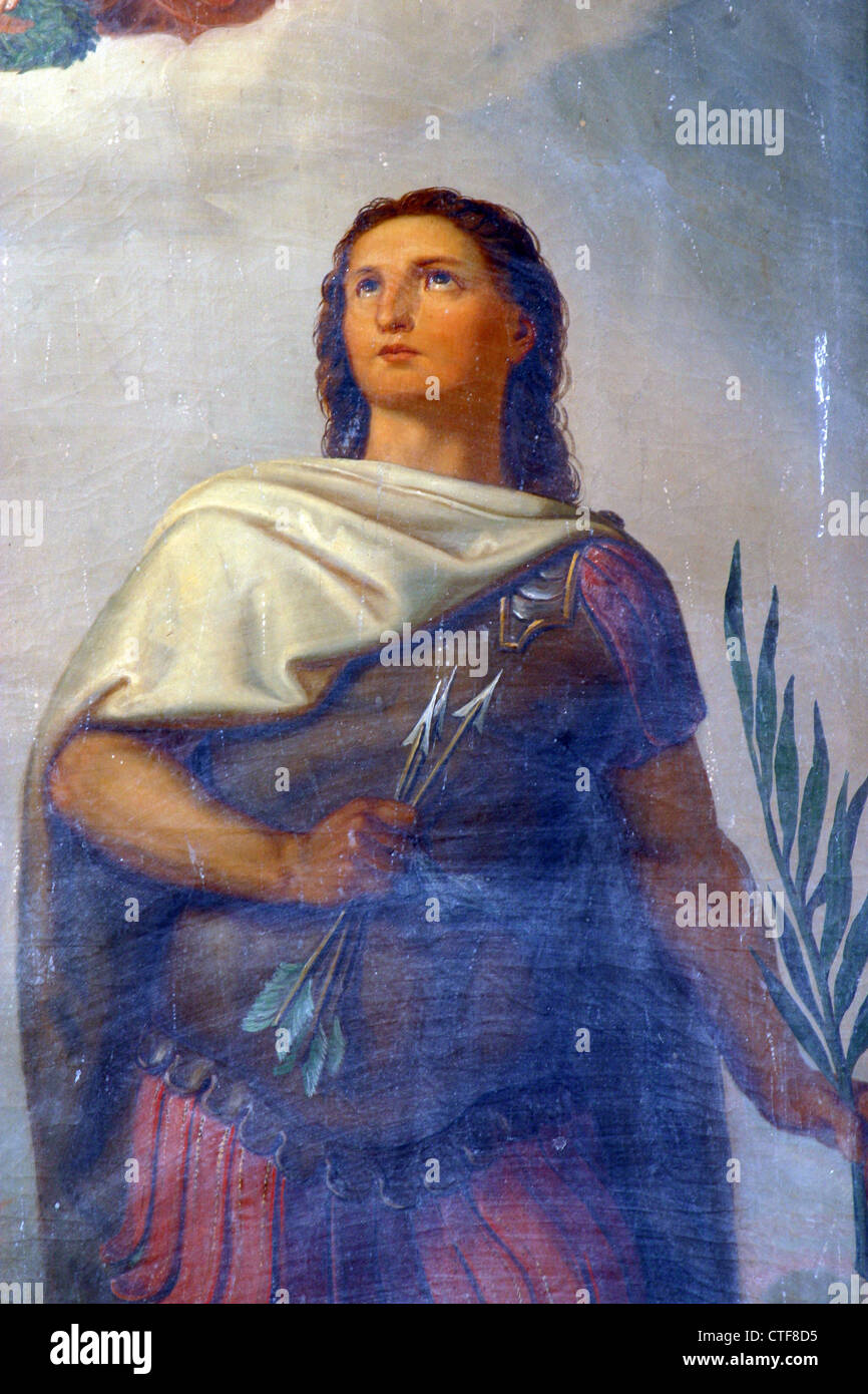 Saint sebastian altar hi-res stock photography and images - Alamy