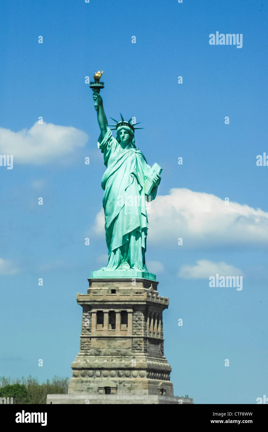 The Statue of Liberty in New York City, America Stock Photo