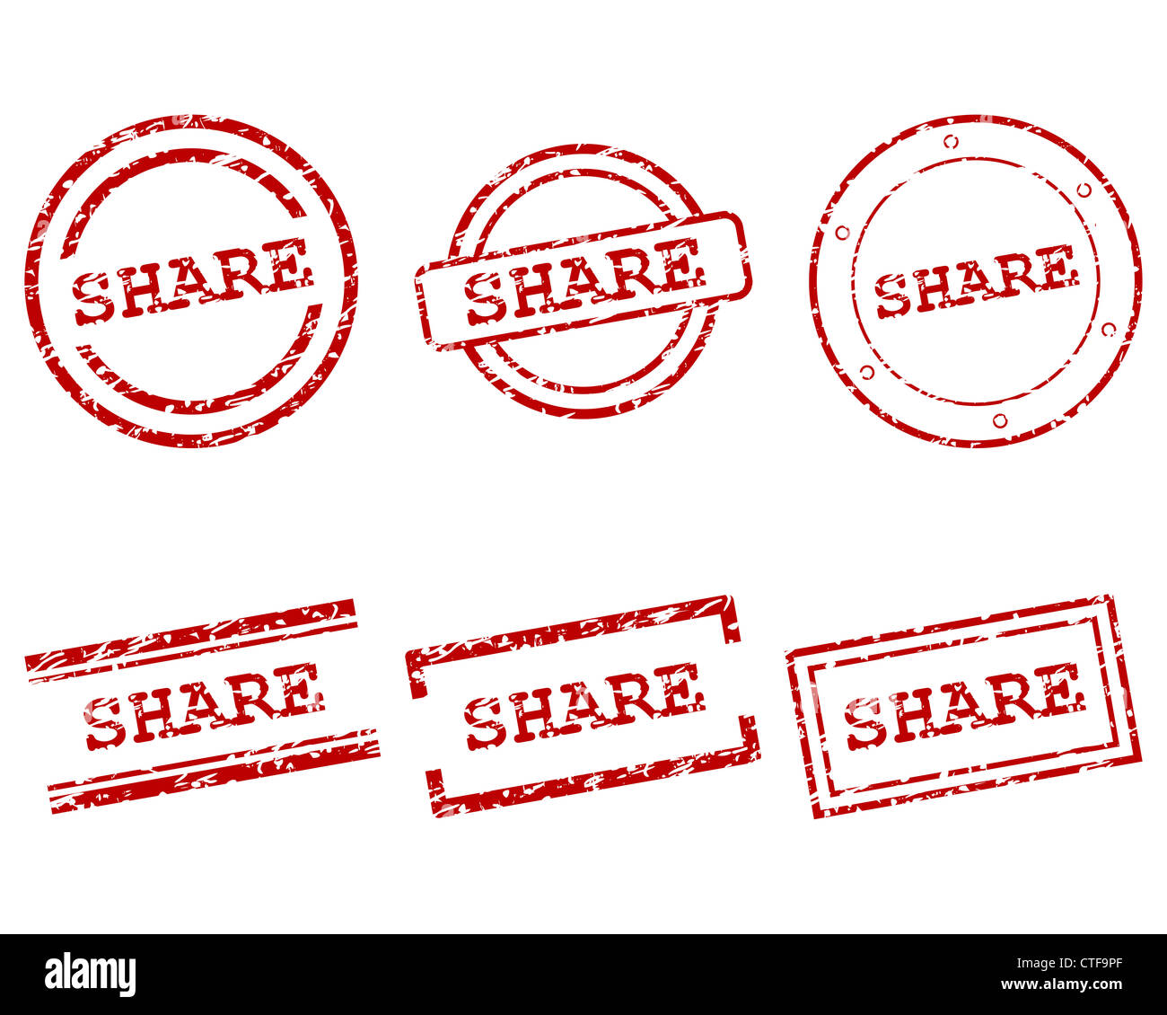 Share stamps hi res stock photography and images Alamy