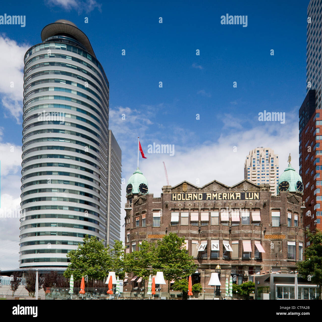 Hotel New York Rotterdam Netherlands Stock Photo