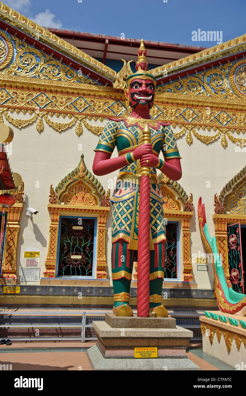 Wat Chayamangkalaram Thai Buddhist Temple, Georgetown, Penang, Malaysia ...