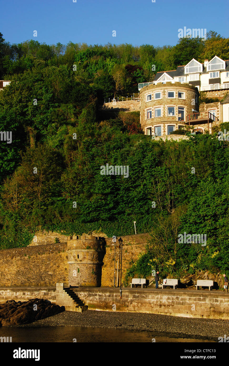 A view of Looe in Cornwall UK Stock Photo Alamy