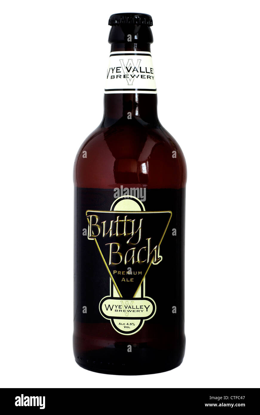 Wye Valley Butty Bach bottled beer - current @ 2012. Stock Photo