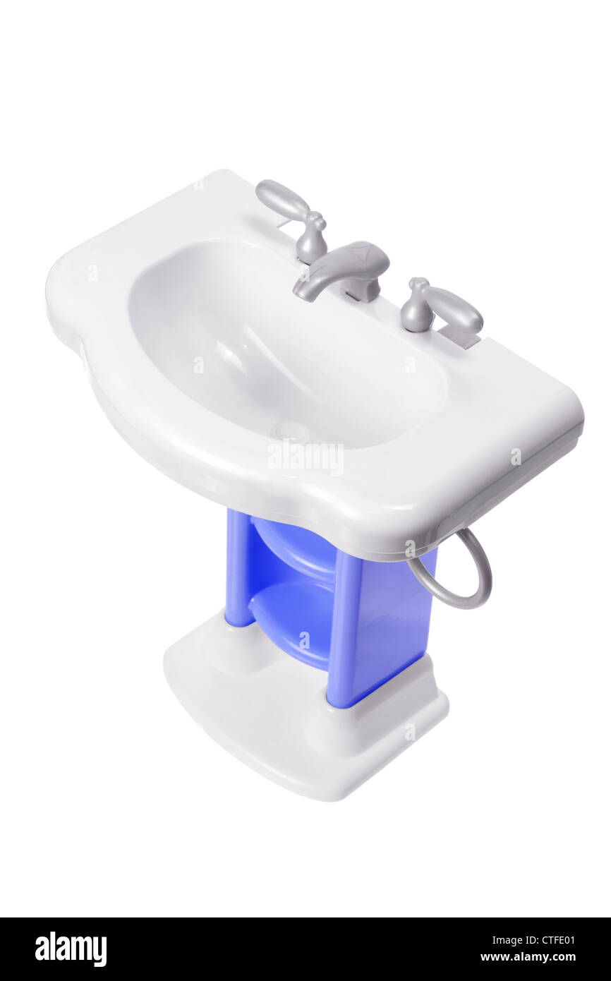 Toy Wash Basin Stock Photo