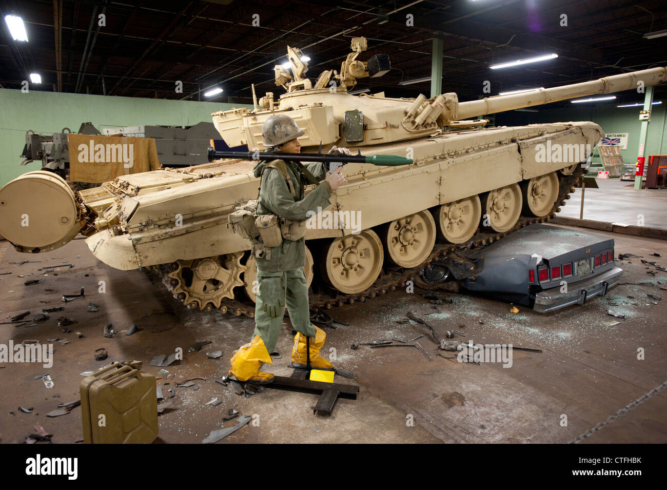 Usa Virginia Va Danville f Tank Museum Display Of A Russian Made T 90 Tank Driving Over A Car Man With A Rpg Stock Photo Alamy Usa Virginia Va Danville f Tank Museum Display Of A Russian Made T 90 Tank Driving Over A Car Man With A Rpg Stock Photo Alamy