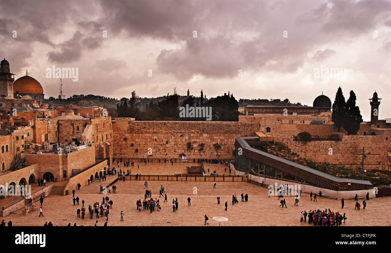 The Western Wall,Temple Mount, Jerusalem, Israel Stock Photo Alamy