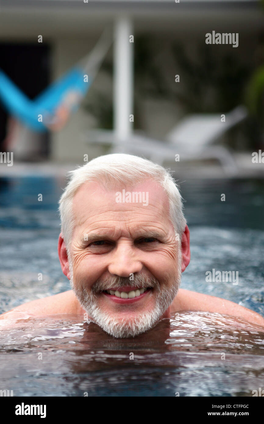 grandfather in spa Stock Photo - Alamy