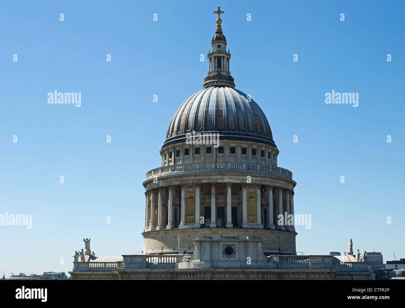 St Pauls Cathedral, London, Sunday 27 May 2012. Stock Photo